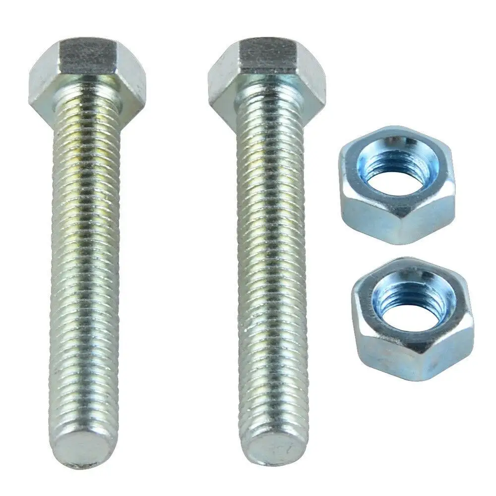 1 пара Болтов регулировки задней цепи M8x50 для Kawasaki KX KX85 01-18 KX125 KX250 1988-2008 болты