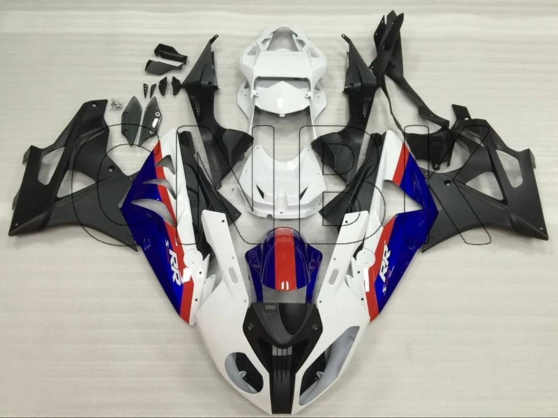 Для BMW S1000 RR 2011 набор для всего тела S 1000 черный белый 2010 - 2014 Пластиковые обтекатели