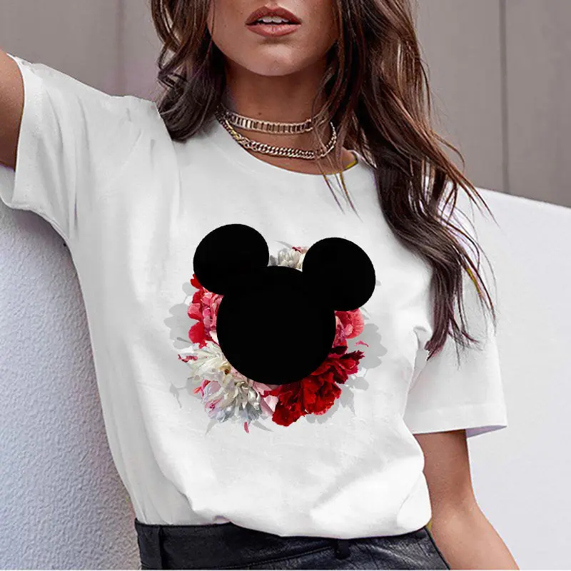 

Female Harajuku Tshirt Kawaii Cartoon Printed T-shirts Woman Shirts Summer T Shirt for Women Graphic Camisetas De Mujer