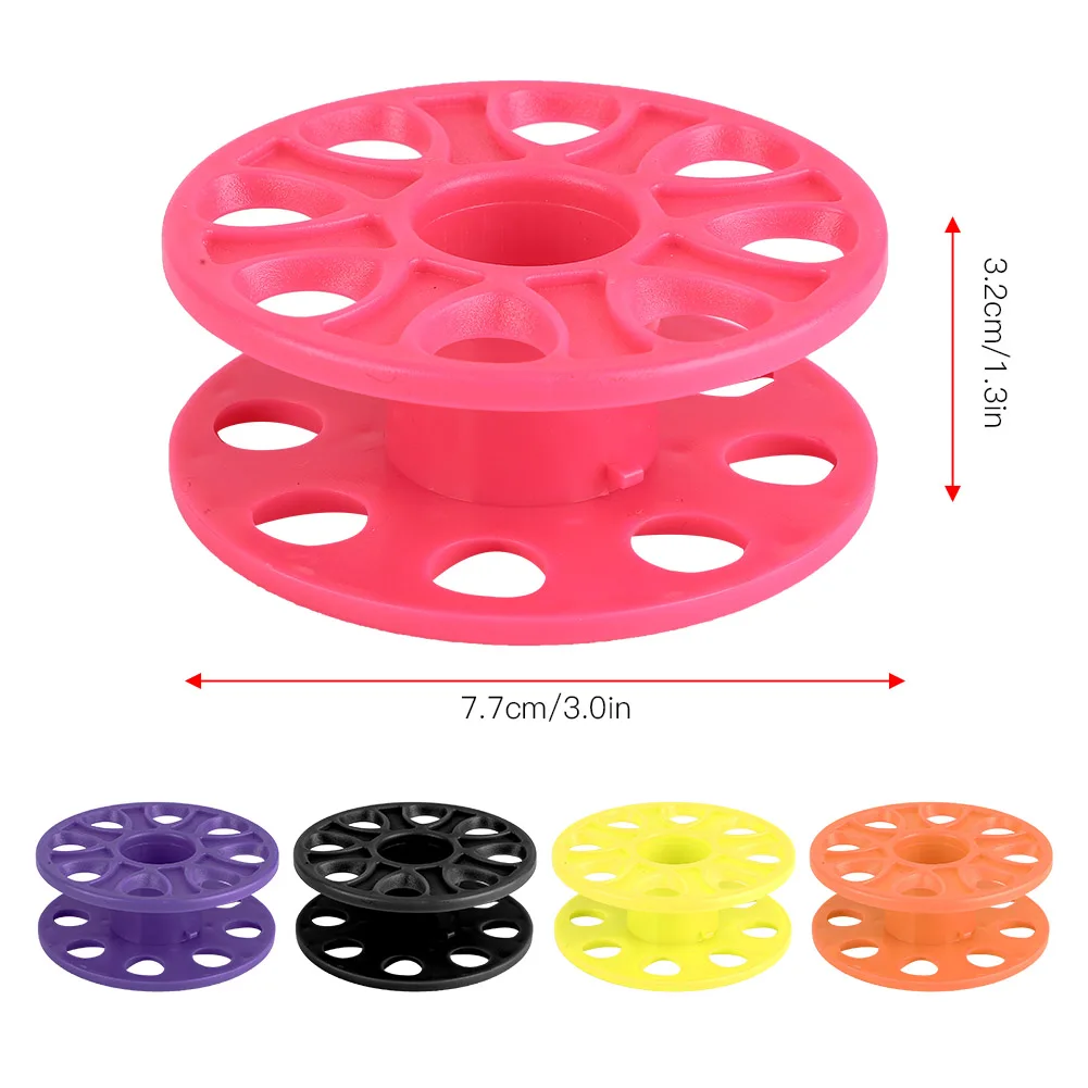 Катушка на палец для дайвинга прочная пластиковая компактная катушка легкий и