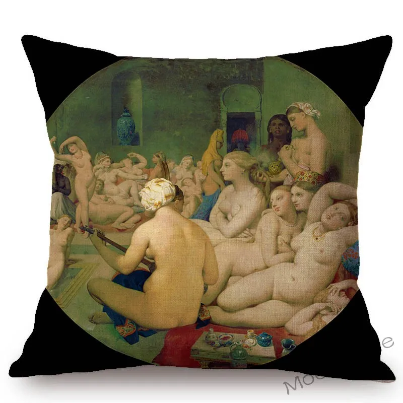 Неоклассическом стиле всемирно известная картина маслом Жан Ingres Nepoleon источник La