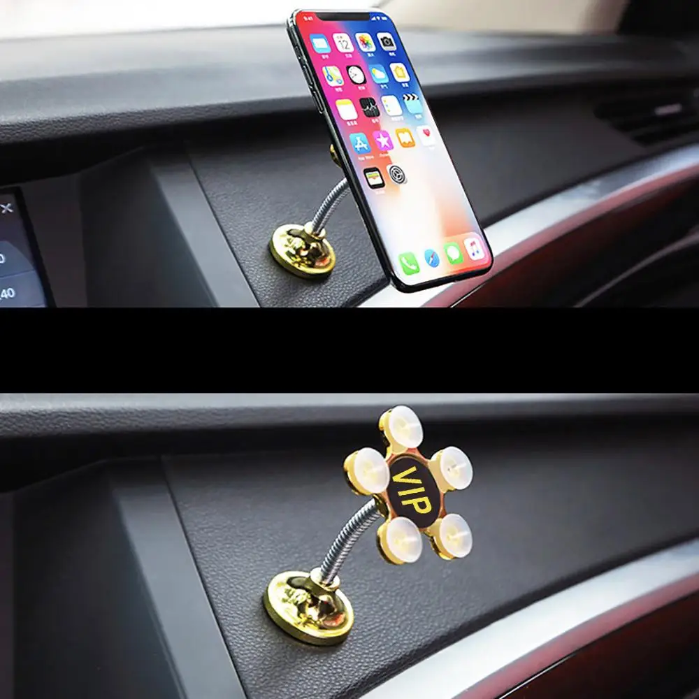 Подставка на присоске, автомобильный мобильный навигационный кронштейн, настольный/Автомобильный вращающийся на 360 градусов, Волшебная присоска, держатель для мобильного телефона, Автомобильный кронштейн