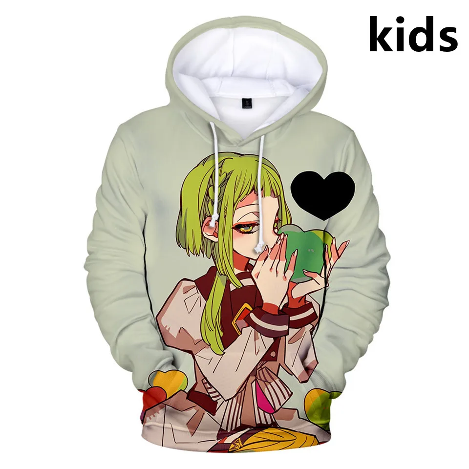 

2 To 14 Years Kids Hoodies 3D Anime Toilet Bound Hanako kun Hoodie Sweatshirt Boys Girls Harajuku Jacket Coat Children Clothes