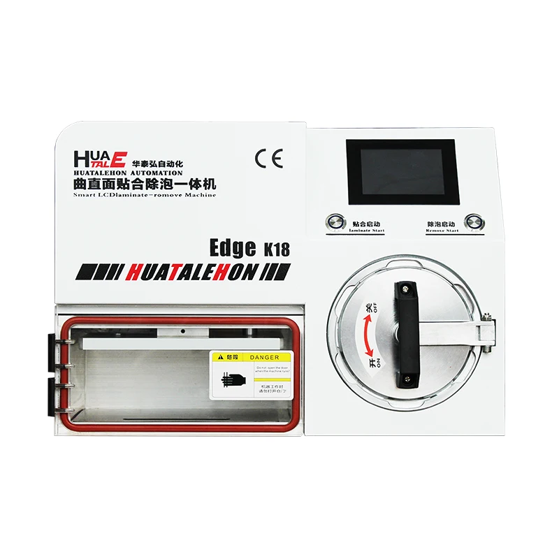 2019 г. недорогая ламинирующая машина K18 OCA с мобильной кромкой для удаления пузырей