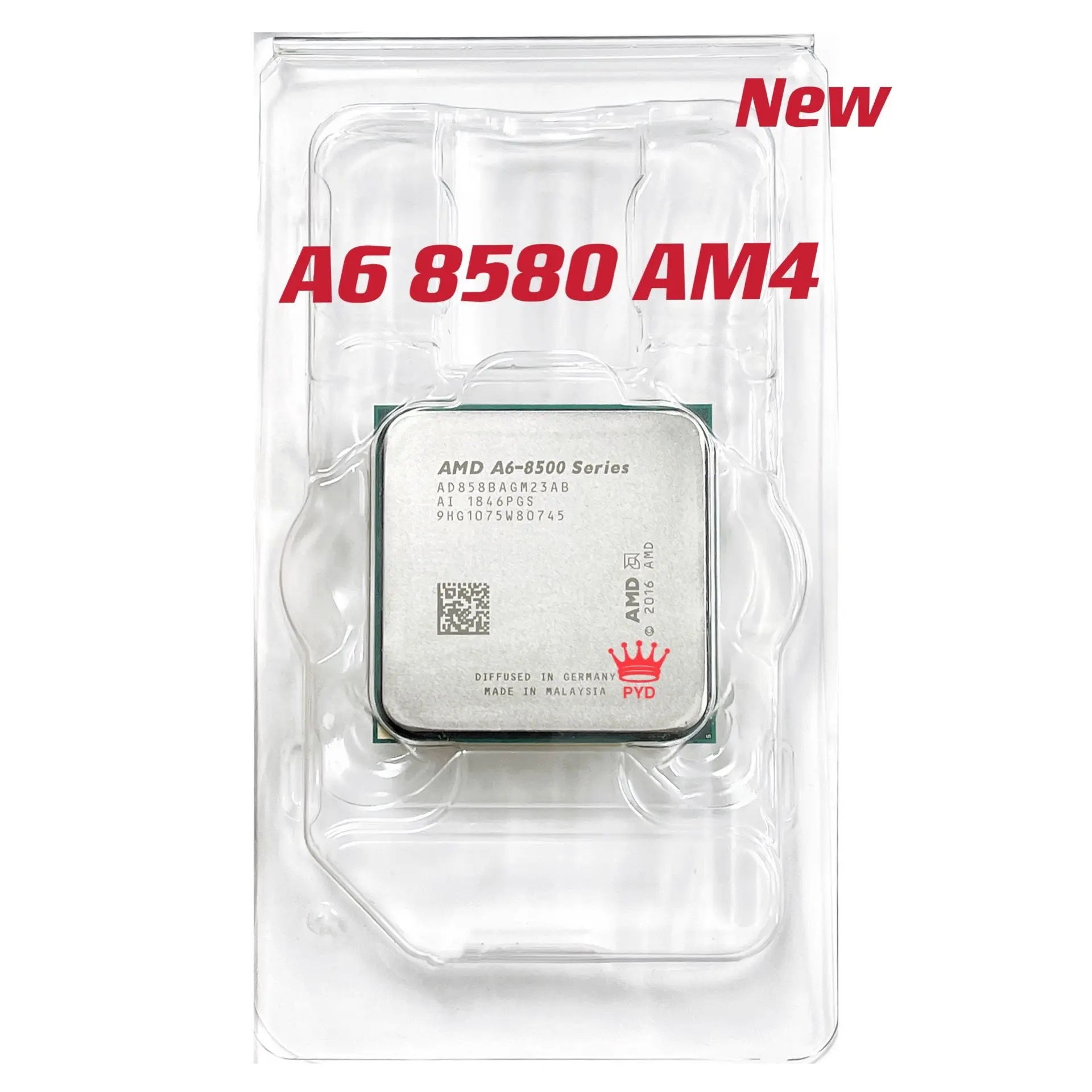 AMD PRO A6-Series A6 8580 8580B 3 8 ГГц 65 Вт двухъядерный процессор AD858BAGM23AB разъем AM4 новый без