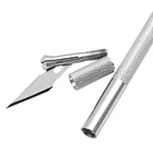 Металлический скальпель Противоскользящий резьбовой ремесленный нож лезвие для ноутбука ПК ручной инструмент для ремонта печатных плат