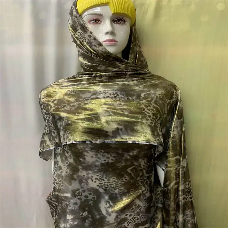 Свадебная кружевная ткань CEP/ Silk Georgette 5 ярдов женская одежда французское Тюлевое