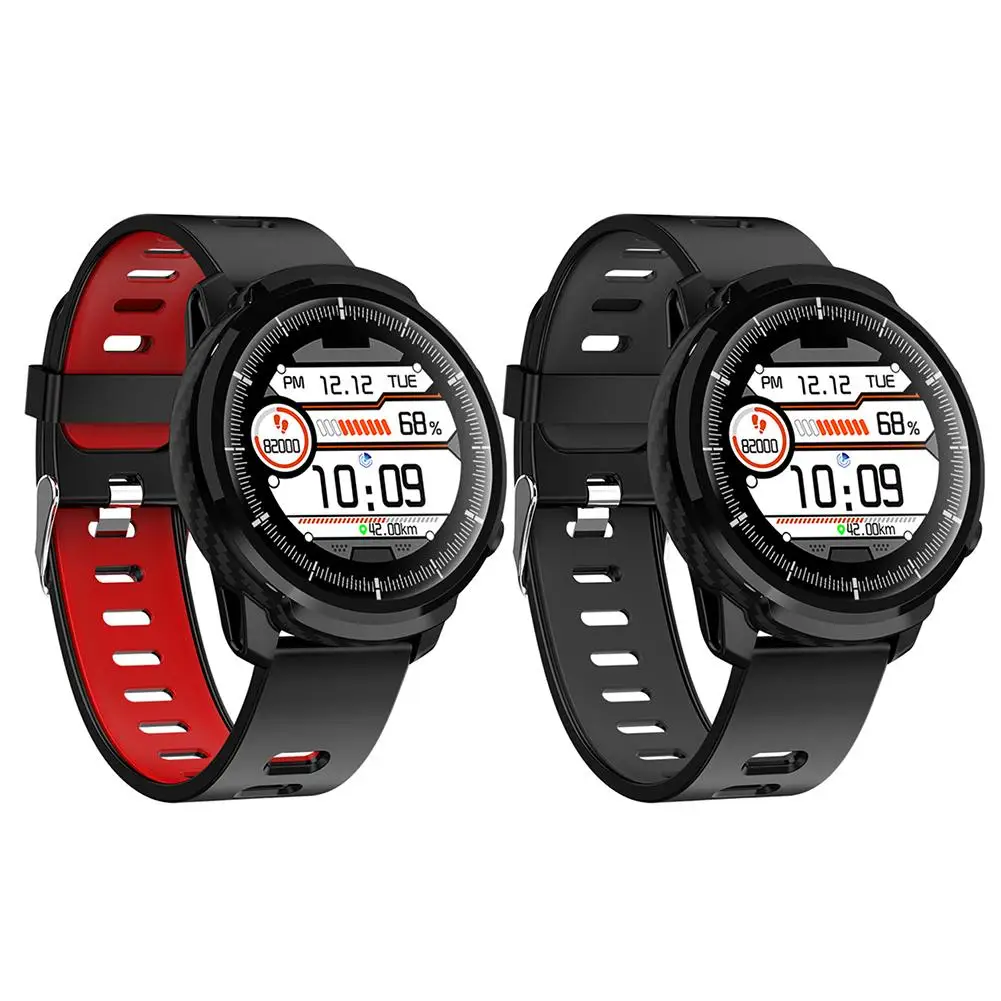 Спортивные Смарт часы мужские водонепроницаемые мониторинг сердечного ритма