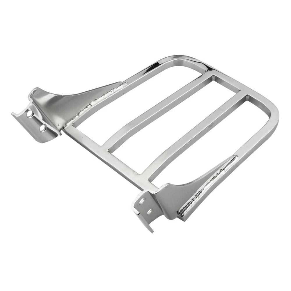 

Sissy Bar Luggage Rack 2-UP For Harley Sportster XL1200 883 72 Nightster Dyna