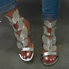 Сандалии женские с мягкой нескользящей подошвой, прочные сандалии с поролоновой подошвой, для пляжа, Уличная обувь, лето 2020