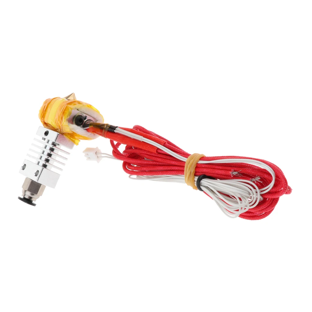 

2Pcs MK10 Assembled Extruder Hot End Kit 1.75mm 0.4mm Nozzle Fit For Ender-3