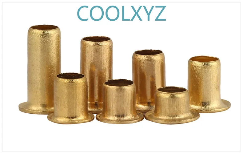 20 шт. заклепки из медной проволоки в форме глаза с отверстием меди виде