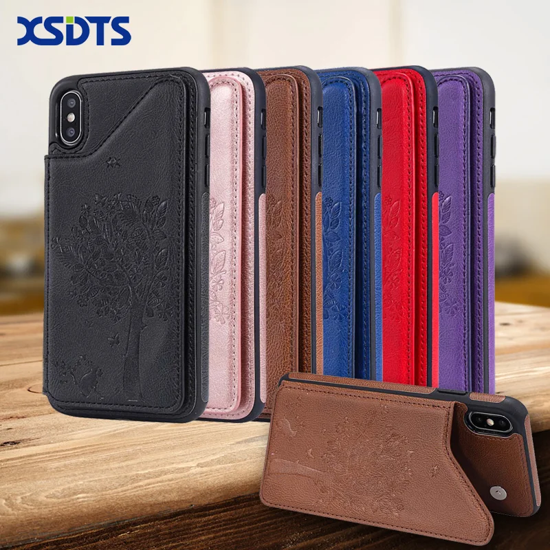 TPU Wallet Case For iPhone 11 Pro X XS XR Max 6 6s 7 8 Plus SE 2020 SE2 Luxury Designer Phone Cover With Card Pocket | Мобильные