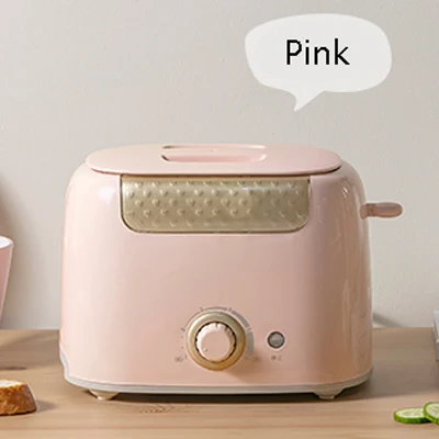 Pink DMWD, 680 Вт, многофункциональный электрический тостер для хлеба, автоматическая машина для завтрака, бытовая сэндвич-машина С Пылезащитным покрытием, быстрый нагрев - Цвет: Pink