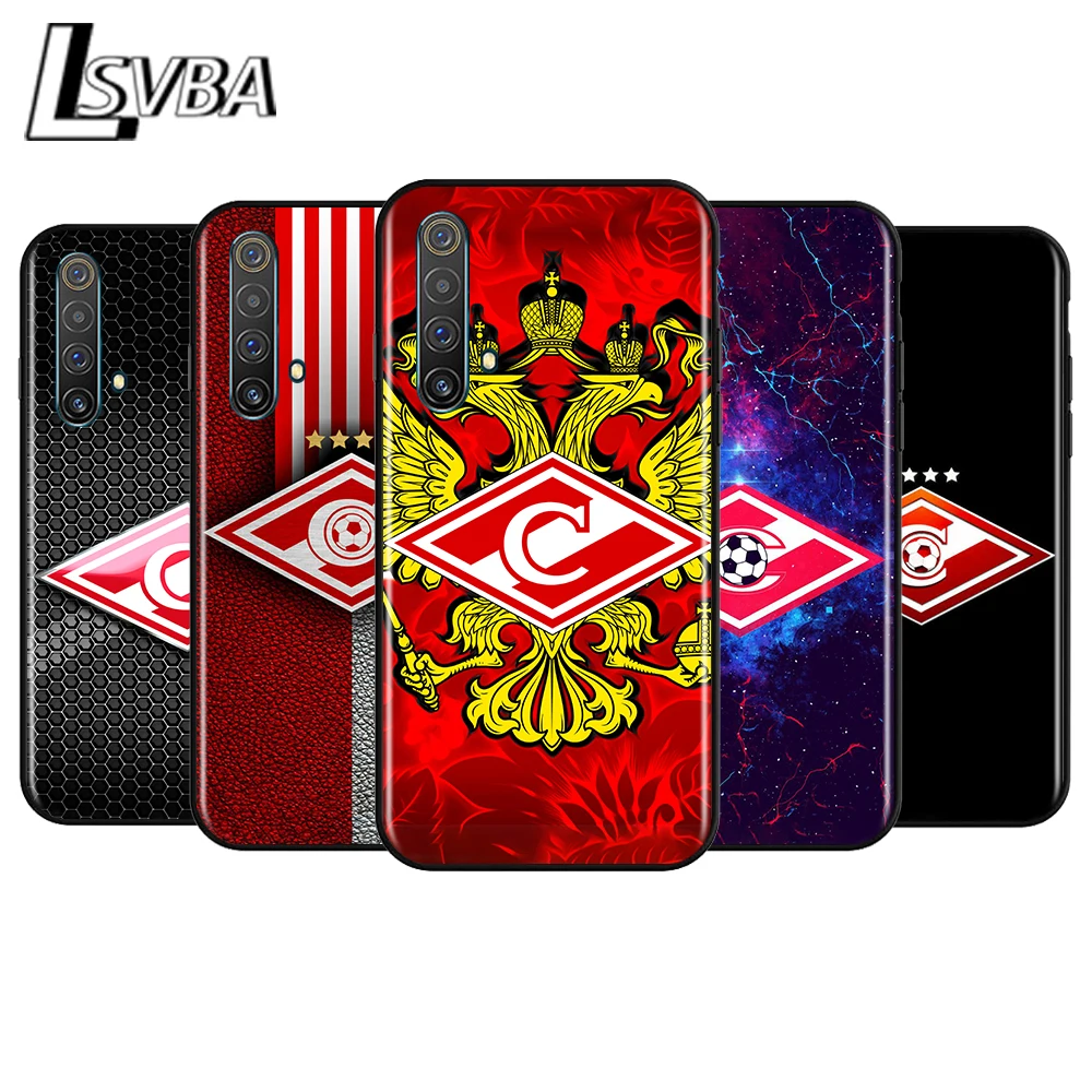 

Spartak Moscow for OPPO Realme V15 X5 X3 X50 X7 X2 C17 C11 C3 C2 7 7i 6 6S 6i 5 3 2 Pro Soft Black Phone Case