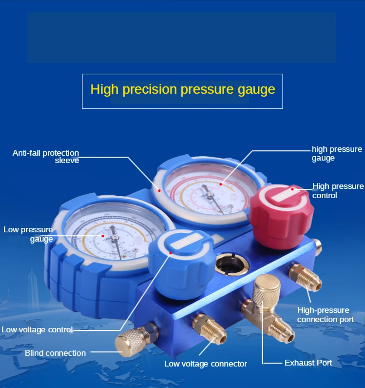 

VMG-2-R22-B air-conditioned double table set fluoridation table group refrigerant
