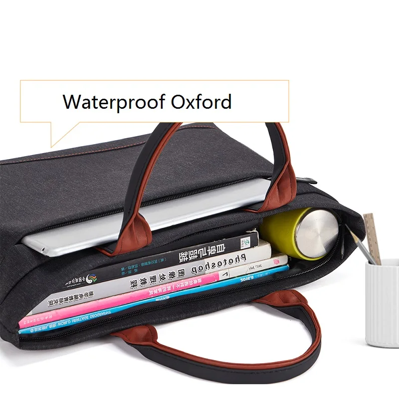 Мужской портфель, деловая водонепроницаемая сумка из ткани Оксфорд для IPad, сумка для ноутбука от AliExpress RU&CIS NEW