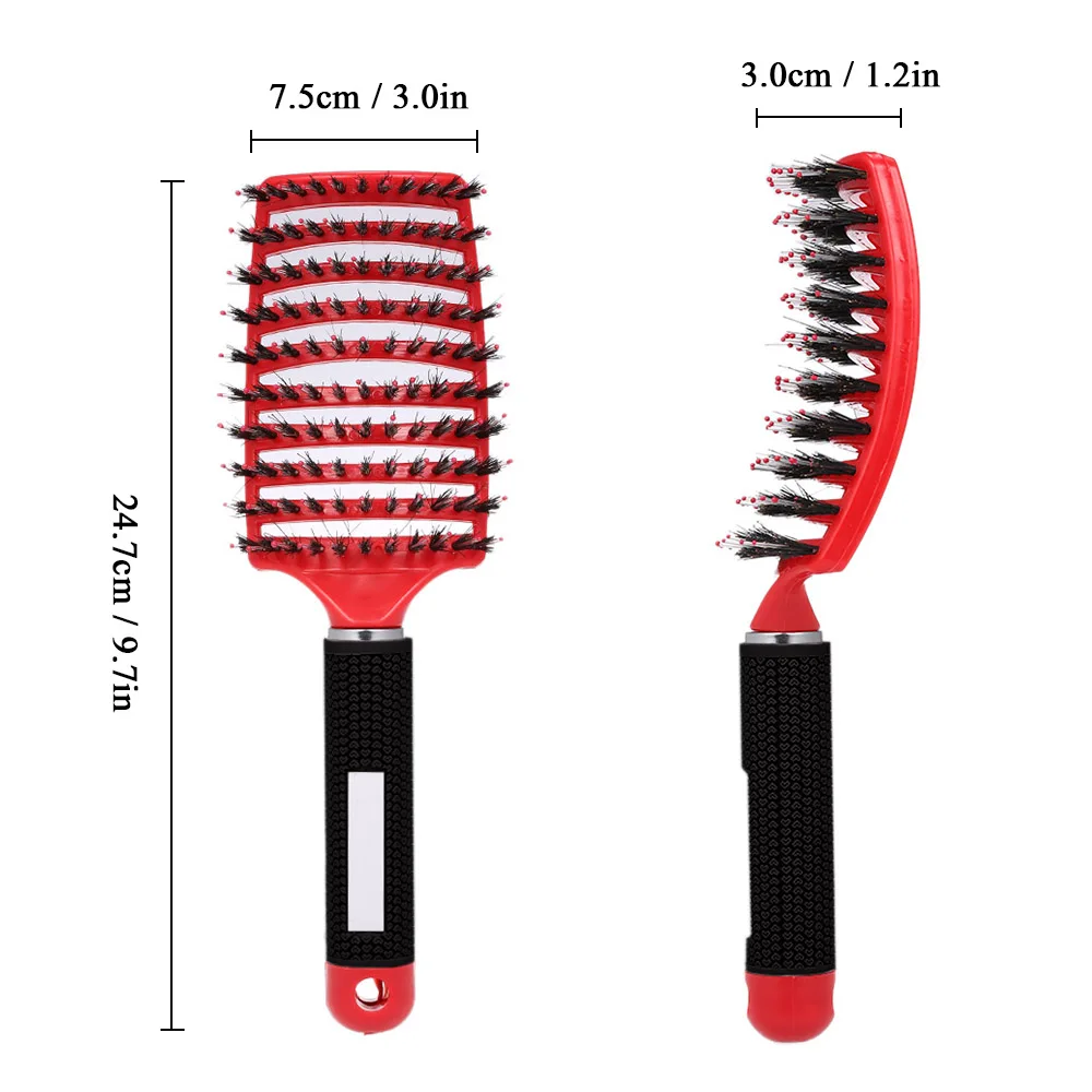Расческа для волос массажная расческа головы щетка Женская влажной и вьющейся