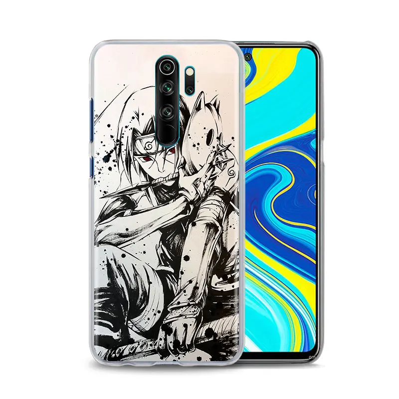 

Sasuke Naruto Anime Phone Case For Xiaomi Redmi Note 9 9S 8T 8 Pro 9 Pro Max Redmi 9 9A 9C 8 8A 7 7A 6 6A Back Shell Cover Couqe