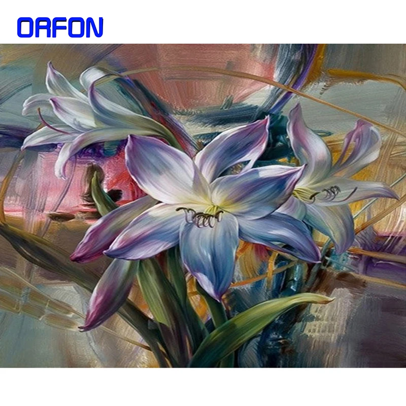 Набор для рисования по номерам на холсте цветы|Картины номерам| |