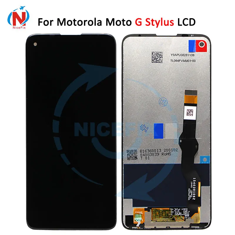 Для Motorola Moto G Stylus ЖК дисплей сенсорный экран дигитайзер сборка Замена для XT2043 4