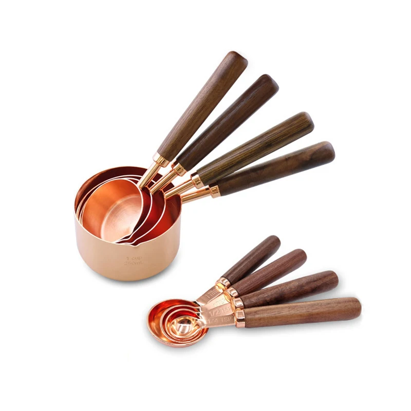 Кухонные столовые приборы Инструменты для выпечки ореховые деревянные ручки