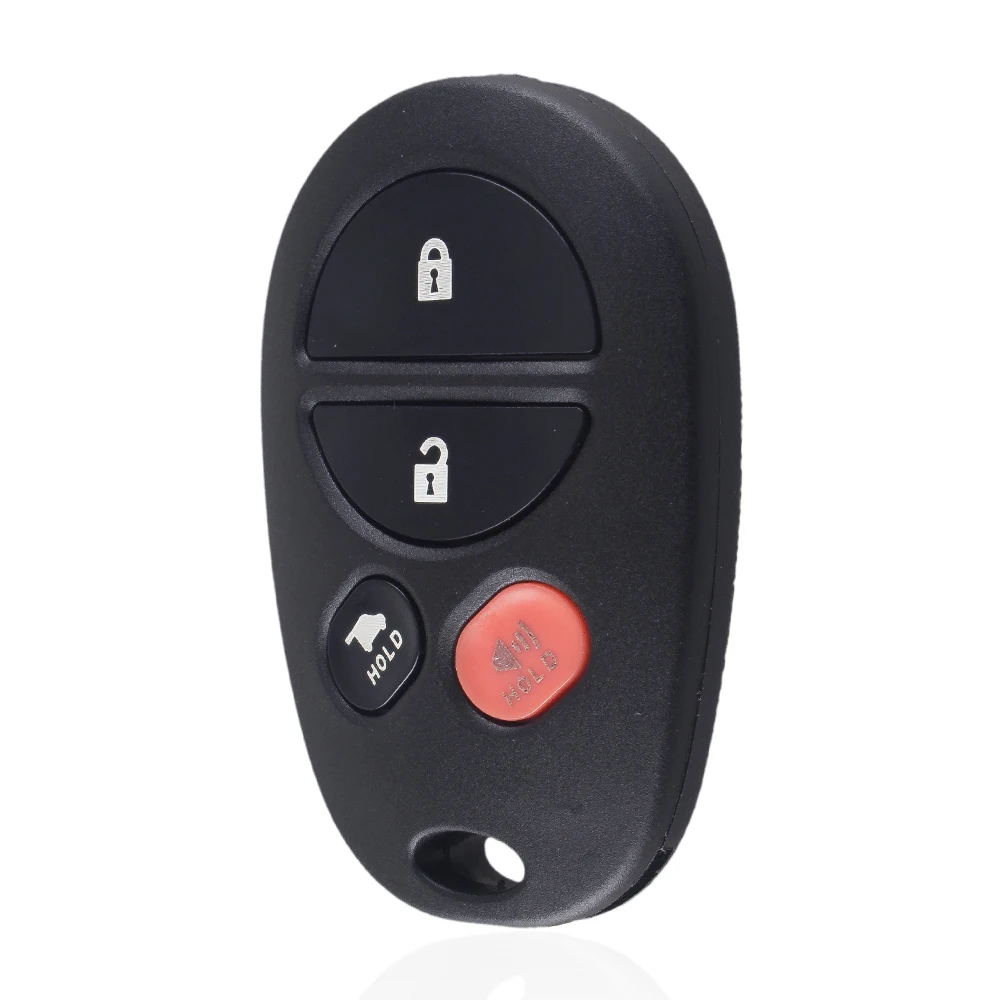 Дистанционный ключ KEYYOU GQ43VT20T с 4 кнопками для автомобилей Toyota Highlander Sequoia Avalon 2004 2008