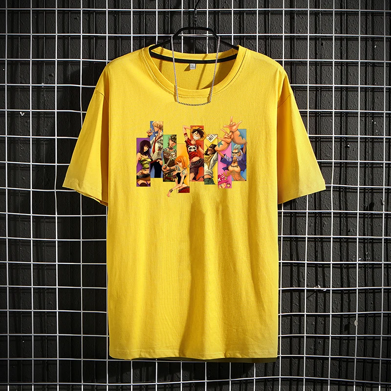 Новинка лета 2020 от WWKK футболка с японским аниме Луффи Зоро Мужская Слитная