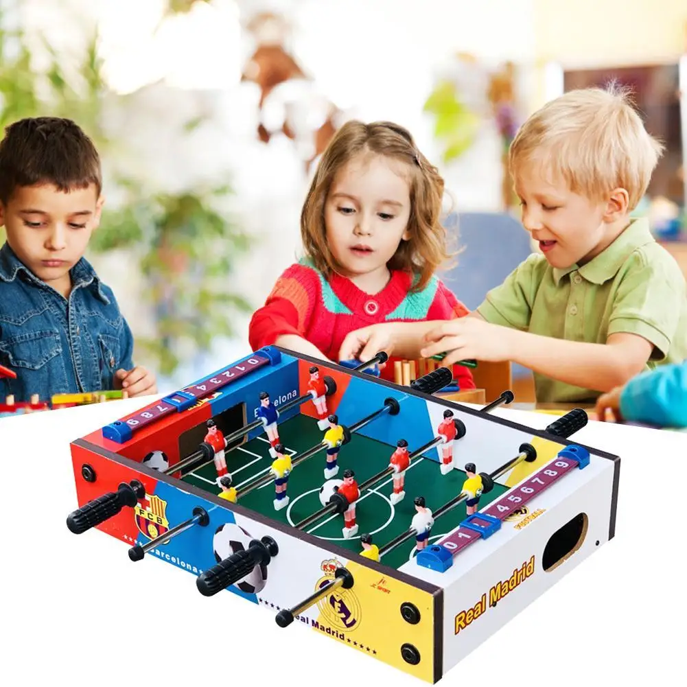 

Football Game Christmas Gift Parent-Child Game Mini Foosball Machine Football Table Wooden Indoor Football Table