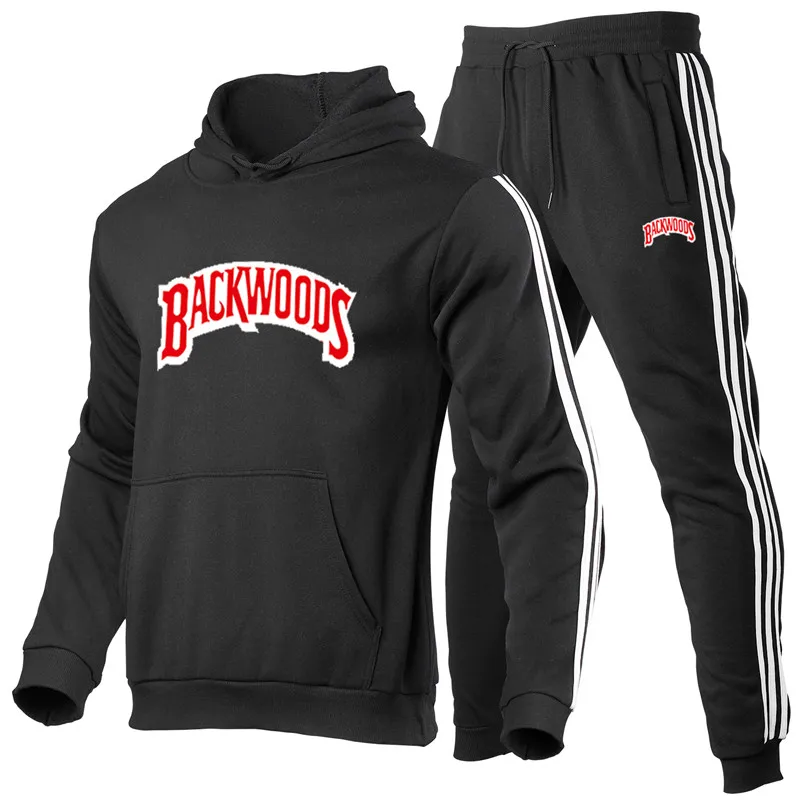 

new Autumn and winter Men's Sets hoodies+Pants Sport Suits Casual Sweatshirts Tracksuit 2021 Brand Sportswear