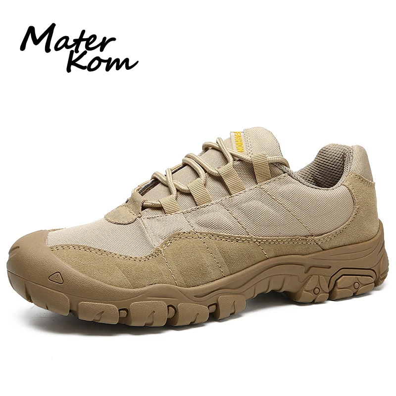 Ботинки мужские тактические военные ботинки для пустыни водонепроницаемая
