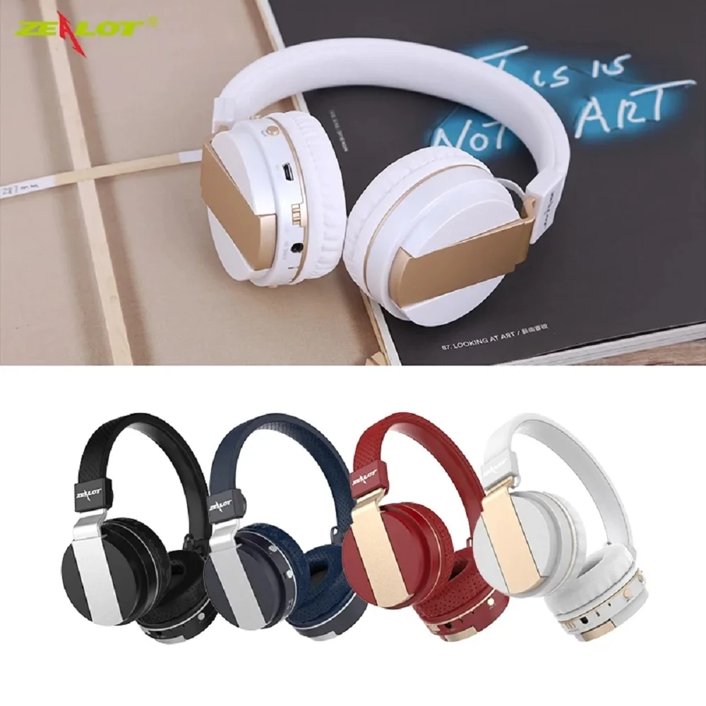

B17 Stereo Earphones,Wireless Bluetooth Headset, FM Music Headset and Support SD Card With Microphone For iPhone Sumsamg Tablet