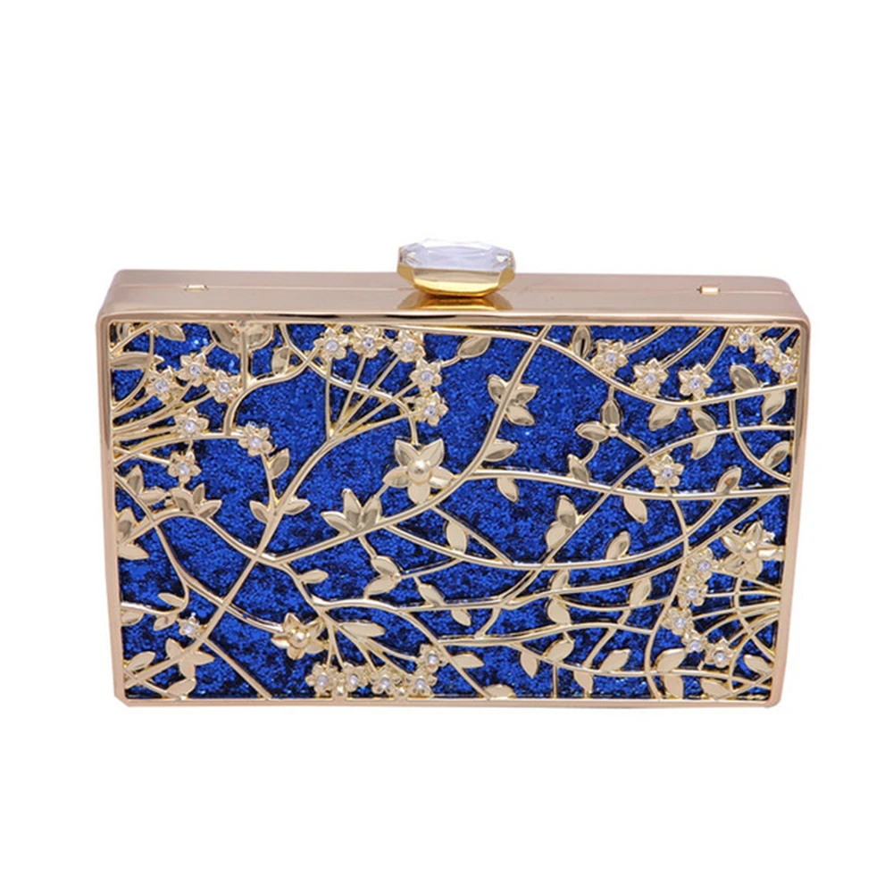 Сумка Чонсам в новом стиле вечерний клатч ретро жесткий футляр металлическая