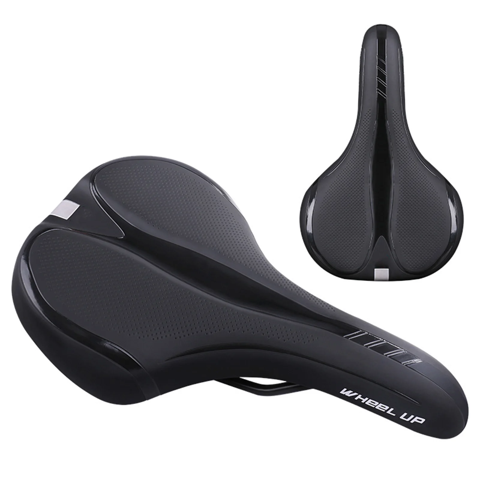 

Universal Bike Seat Bike Saddle Road Mountain Breathable Cushion Seat with Reflective Strip Bike Saddle
