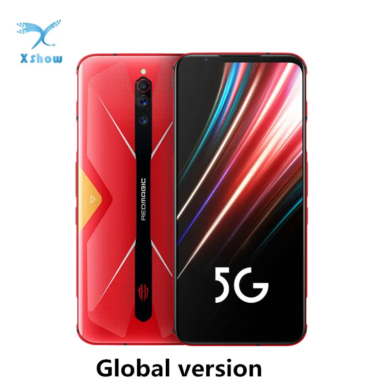 Глобальная версия Nubia красный Магия 5G мобильного телефона 6 65 &quotAMOLED Snapdragon865
