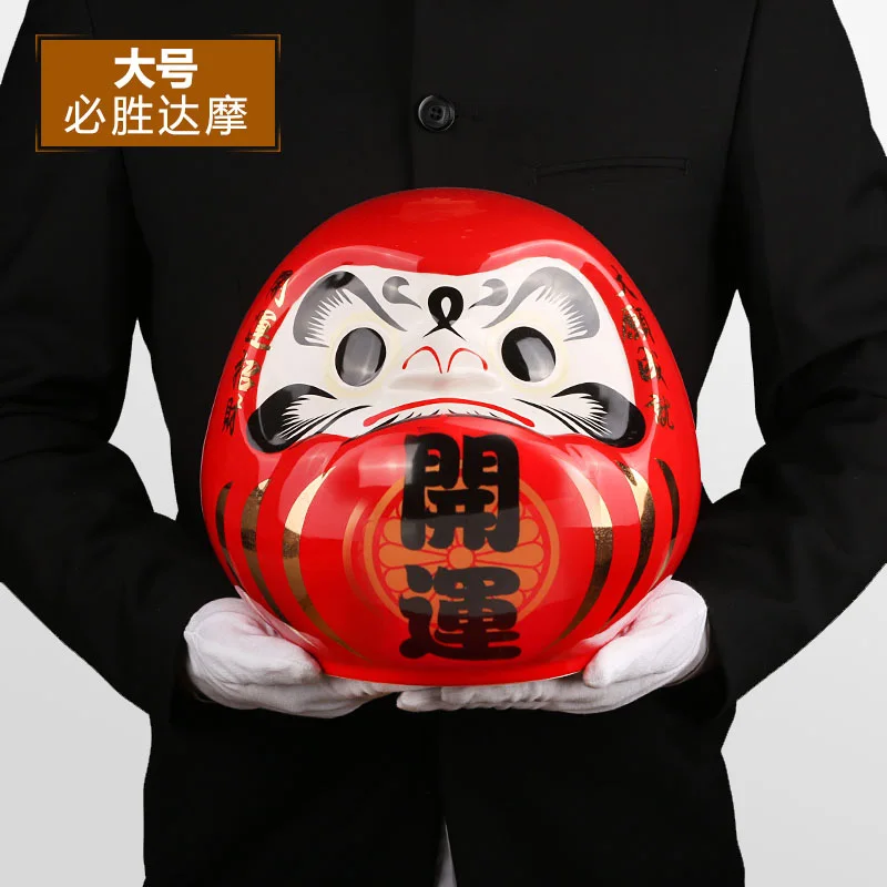 

Kyrgyzstan good win Damour Lucky cat ceramic saving piggy bank Home Furnishing gift shop opened Ceramic Damo Cash Tank Arrange