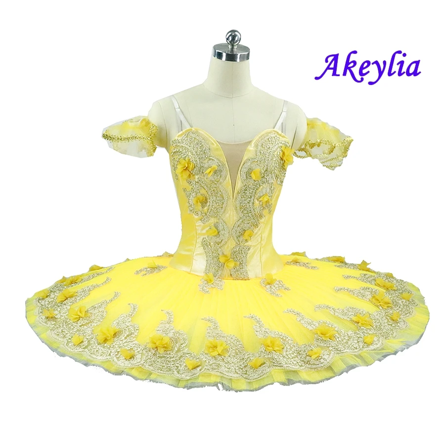 Raymonda, профессиональная балетная пачка, костюм Kitri, для женщин, взрослых, желтый, Paquita, балетные юбки-пачки, Классическая балерина, сценический костюм