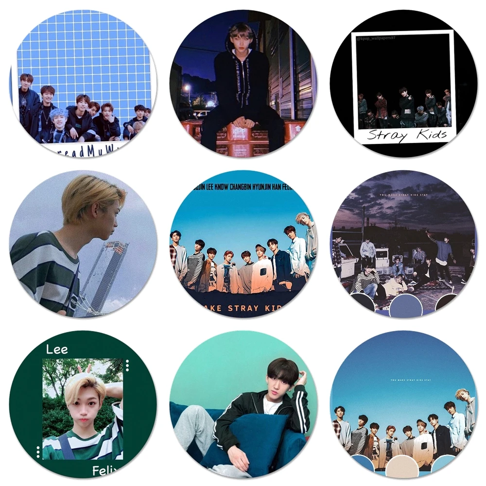 58mm felix stray kids hyunjin chan woojin Luxury Refrigerator Magnet Bottle Opener Beer Coke Sue Bottle Opener