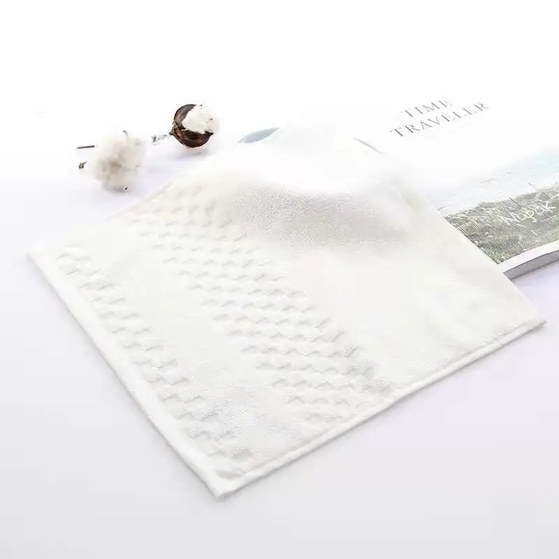 

Toweljacquard Checked square towel / For children and adultsAdult, wash, cotton, small towel, square, travel handkerchief