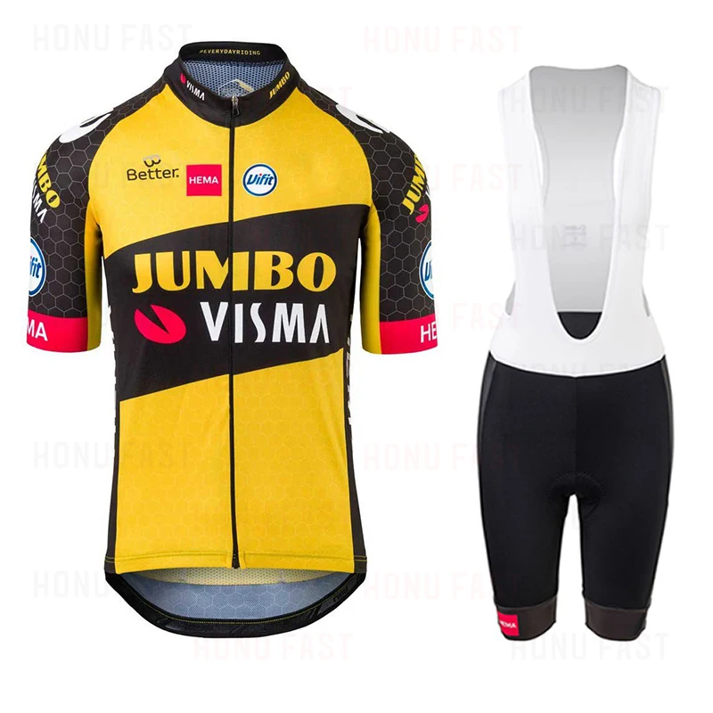 

Men Team Cycling Jersey Bib Short Set Wear 19D Gel Pad MTB Roupa Ciclismo Summer Triathlon Clothes Kit Red Cycling Clothing