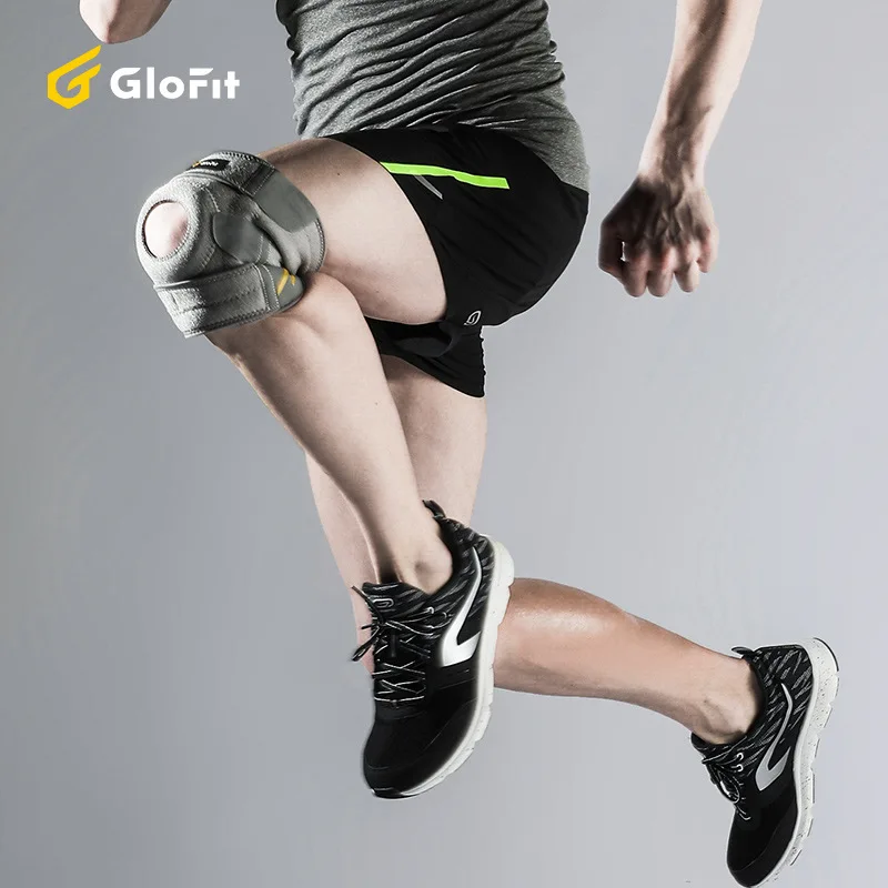 Фиксатор коленного сустава Glofit регулируемый дышащий стабилизатор колена