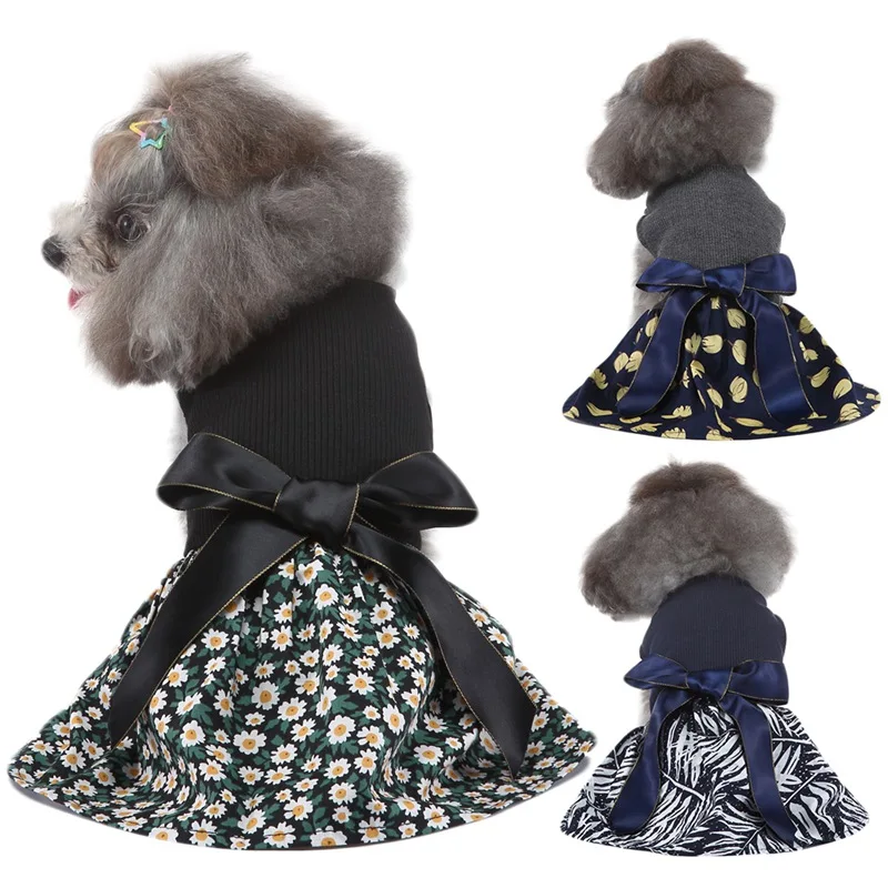 

The Latest Summer Puppy Wedding Pet Suit Spring Soft Princess Style Clothing Apparel Apparel