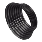 Кольцевой адаптер для камеры, 7 шт., для профессиональной фотосъемки на открытом воздухе, повышающий DSLR прочный фильтр для объектива, алюминиевый сплав, 49, 77 мм