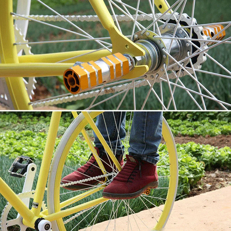 Ne Bicycle Pedal Foot Pole Stand Aluminum Alloy Rocket Launchers Cycling Tool Tools for Mountain Bike BN99 | Спорт и развлечения