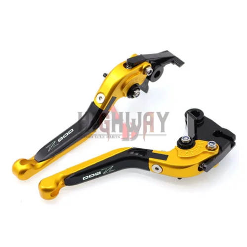 Рычаг тормозной ручки CNC выдвижной складной регулируемый рычаги муфты для Kawasaki