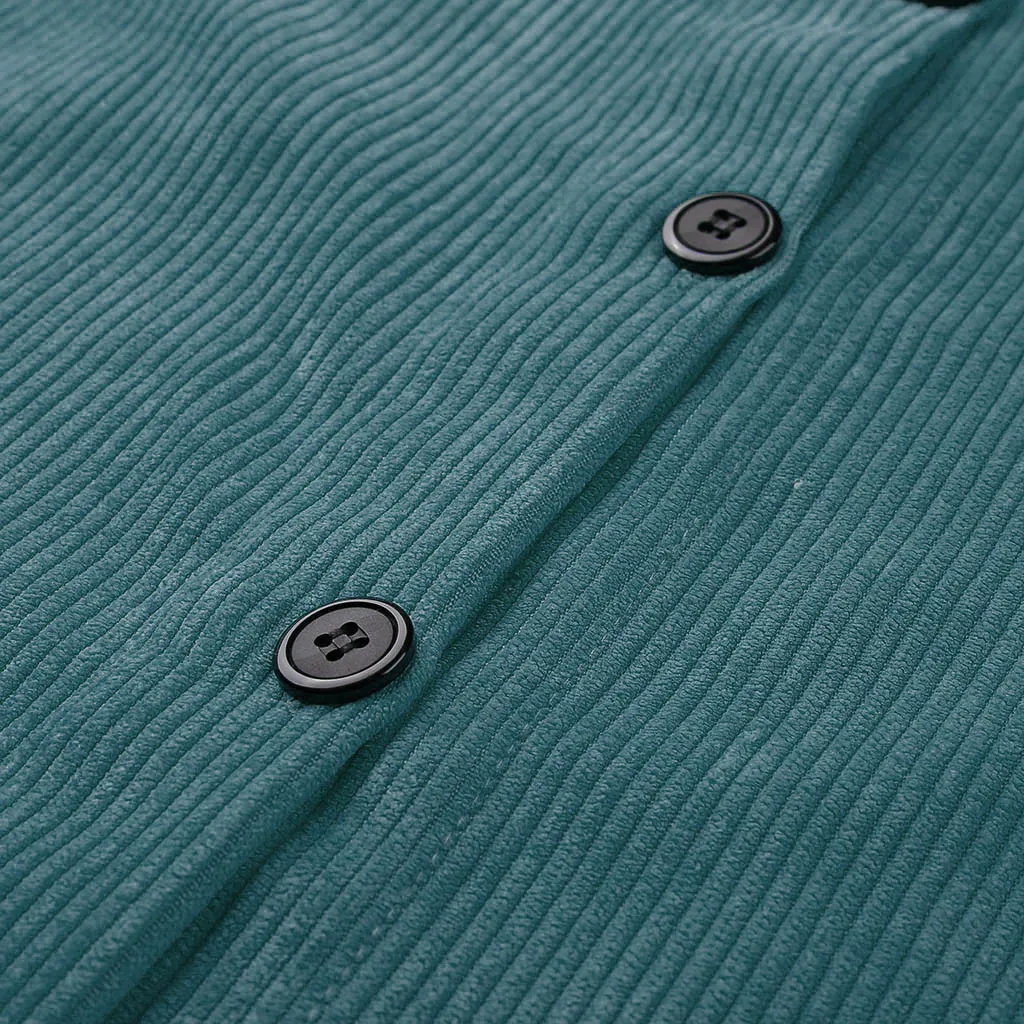 Harajuku вельветовые куртки для женщин зима осень пальто размера плюс пальто женские повседневные куртки сплошной цвет свободная верхняя одежда# T1G