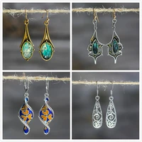 womans earrings jewelry bohemia geometric alloy classic retro fashion drop summer party gift wholesale 2021 new