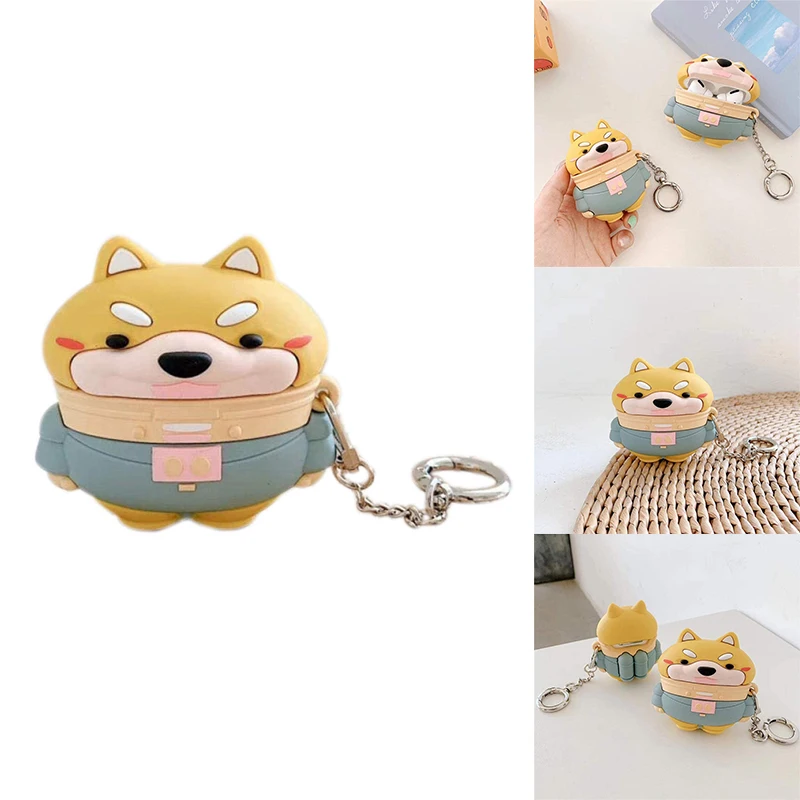 

Защитный чехол для гарнитуры Space Shiba Inu, симпатичный чехол для Bluetooth гарнитуры