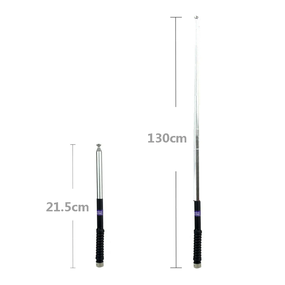Телескопическая антенна FP10120 SMA VHF 136 174 МГц для Yaesu VX 3R FT 60R Puxing TYT TH UV800 Wouxun