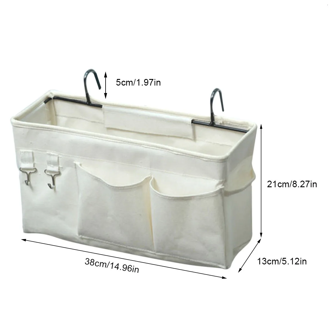 Прикроватная подвесная сумка для хранения вещей Органайзер держатель кровати в